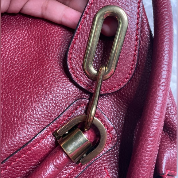 Chloe Large Red (Burgundy) Paraty ❤️ - Picture 10 of 16